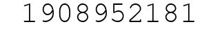 Number 1908952181.