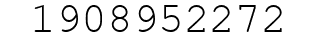 Number 1908952272.