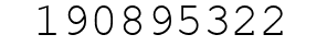 Number 190895322.