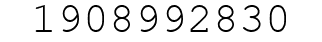 Number 1908992830.