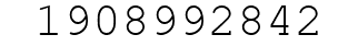 Number 1908992842.