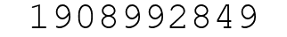 Number 1908992849.