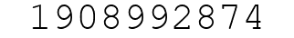 Number 1908992874.