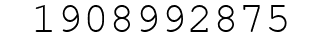 Number 1908992875.