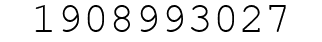 Number 1908993027.