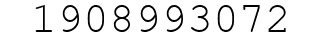 Number 1908993072.