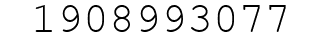 Number 1908993077.