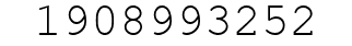 Number 1908993252.