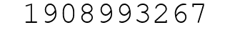 Number 1908993267.