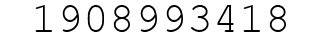 Number 1908993418.