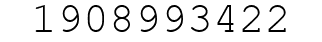 Number 1908993422.