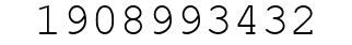 Number 1908993432.