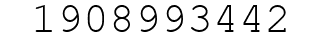 Number 1908993442.