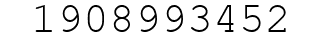Number 1908993452.