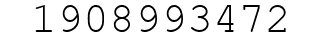 Number 1908993472.