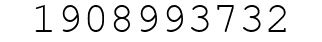 Number 1908993732.