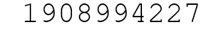 Number 1908994227.