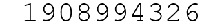 Number 1908994326.