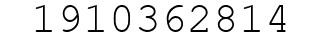 Number 1910362814.