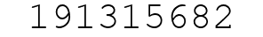 Number 191315682.