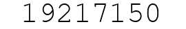 Number 19217150.