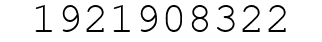 Number 1921908322.