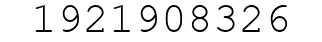 Number 1921908326.