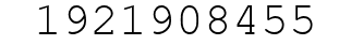 Number 1921908455.