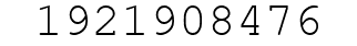 Number 1921908476.