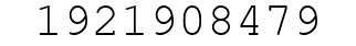 Number 1921908479.