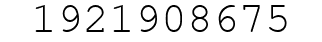 Number 1921908675.