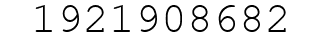 Number 1921908682.