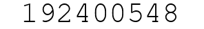 Number 192400548.