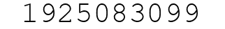 Number 1925083099.