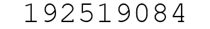 Number 192519084.