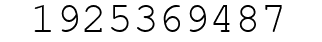 Number 1925369487.