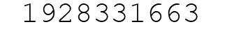 Number 1928331663.