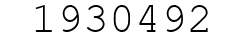 Number 1930492.
