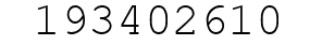 Number 193402610.