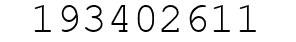 Number 193402611.