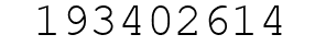 Number 193402614.