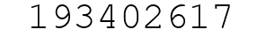 Number 193402617.