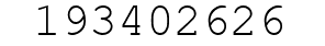 Number 193402626.