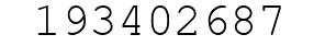 Number 193402687.