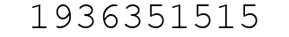 Number 1936351515.