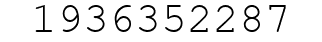 Number 1936352287.