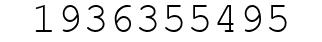 Number 1936355495.