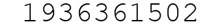 Number 1936361502.