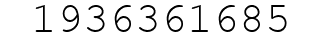 Number 1936361685.