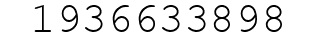 Number 1936633898.